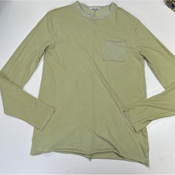 Cotton Citizen Light Green Long Sleeve Top - Picture 2 of 13